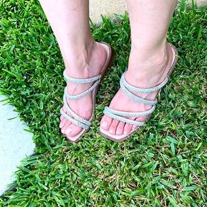 Cristal sandals size 7